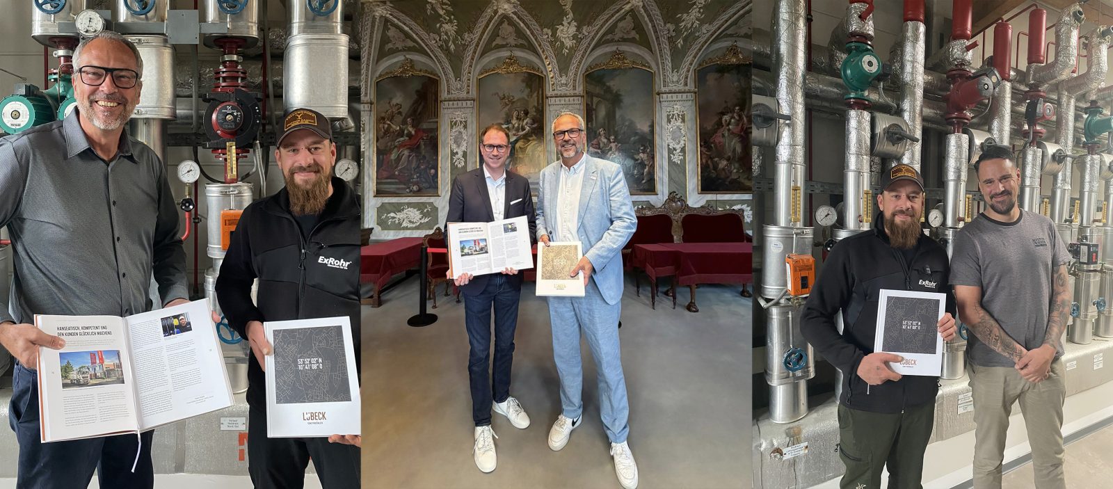 Unser Kollege Nico im Lübeck-Buch