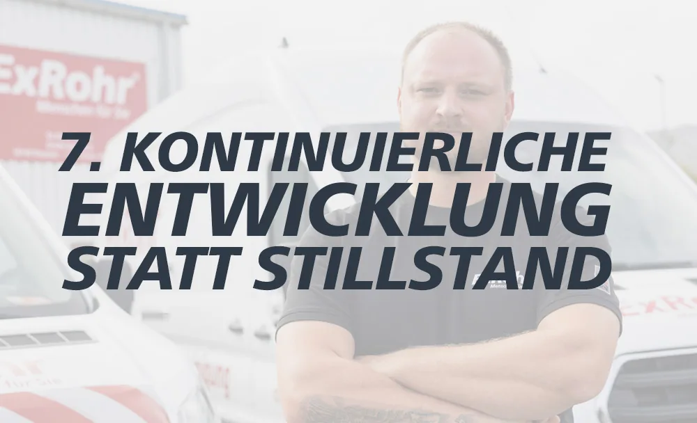Kontinuierliche Entwicklung statt Stillstand